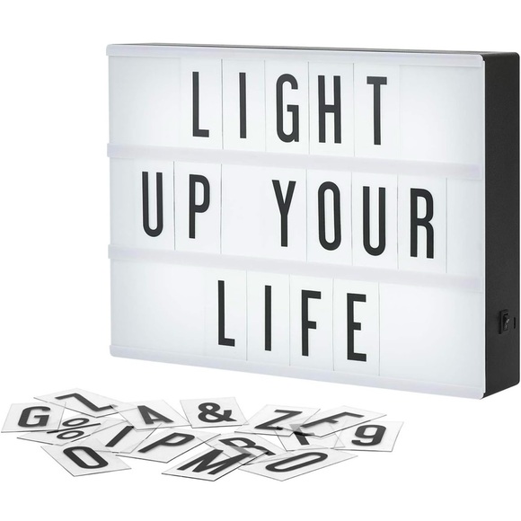 My Cinema Lightbox βThe Original LED Marquee Light Boxβ + Bonus Pack NEW NIB - Picture 2 of 11